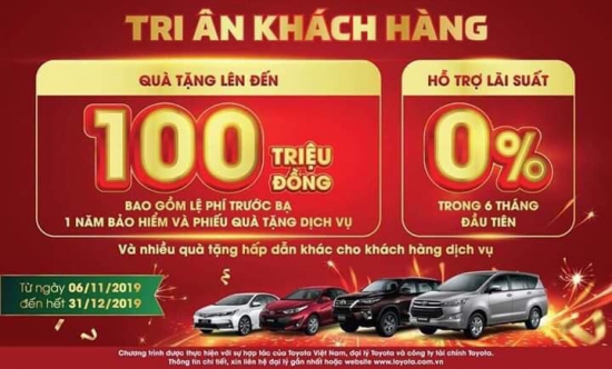 KHUYẾN MÃI ĐẶC BIỆT THÁNG 11 & 12. TRI ÂN KHÁCH HÀNG GIẢM GIÁ TỚI 100 TRIỆU ĐỒNG