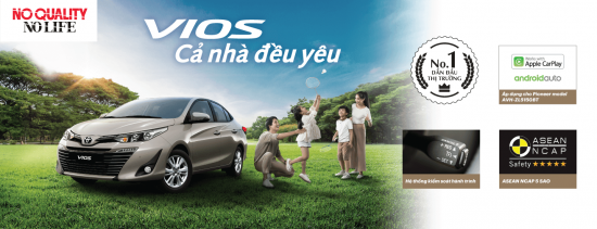 TOYOTA VIOS 2020 – TIỆN NGHI NGẬP TRÀN, GIÁ BÁN TỪ 470 TRIỆU ĐỒNG