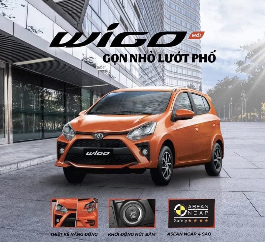 Giá lăn bánh Toyota Wigo mới nhất tháng 9/2020