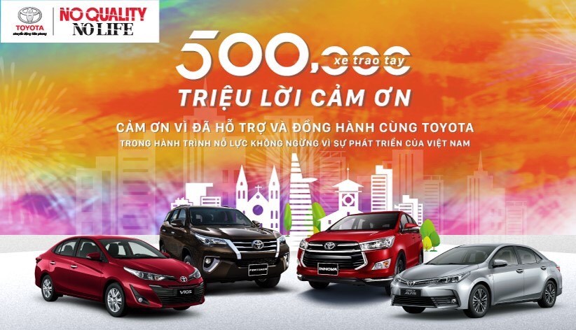 Tháng 7 khuyến mại siêu khủng giảm giá tốt nhất các dòng xe Toyota